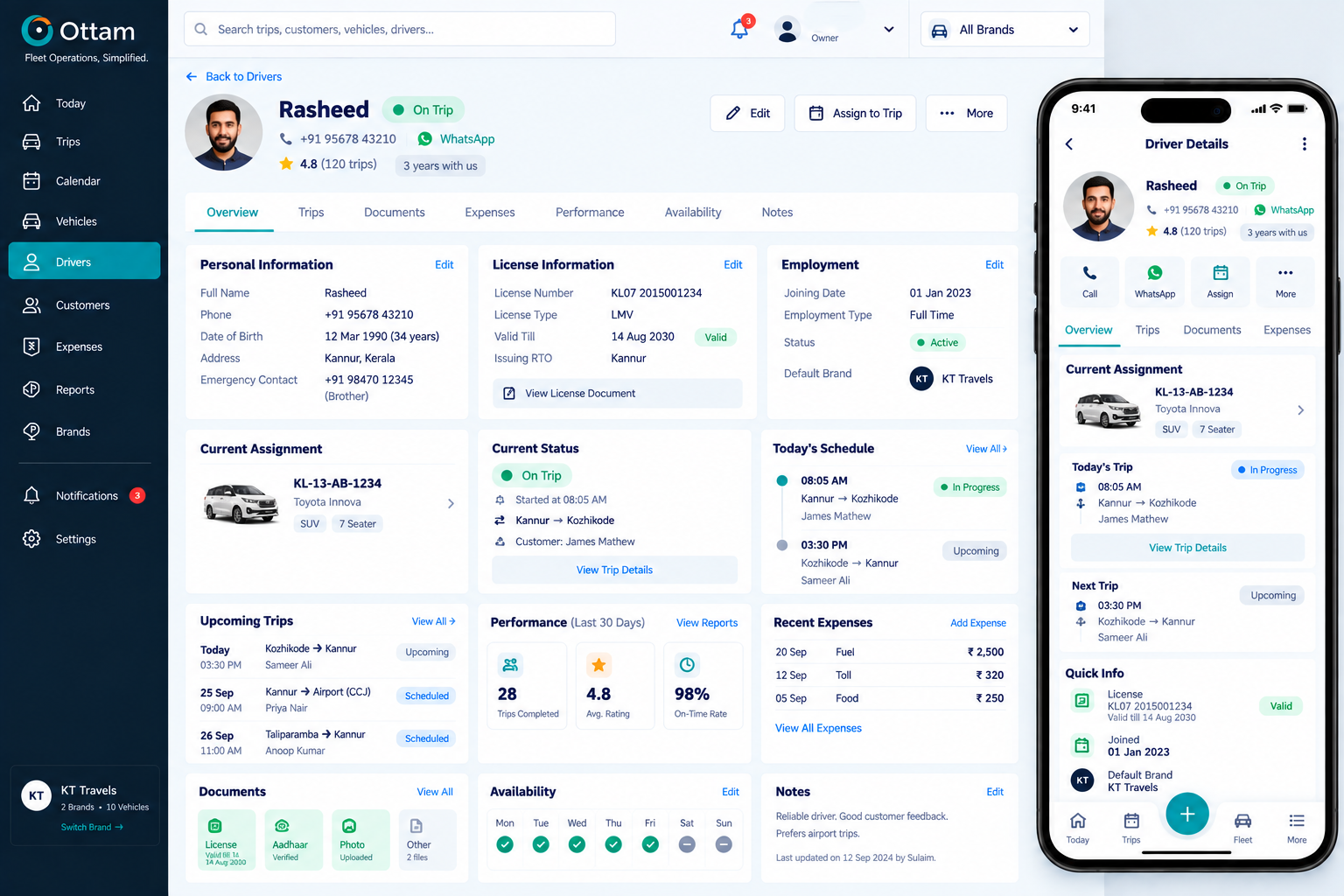 Driver Management & Assignments